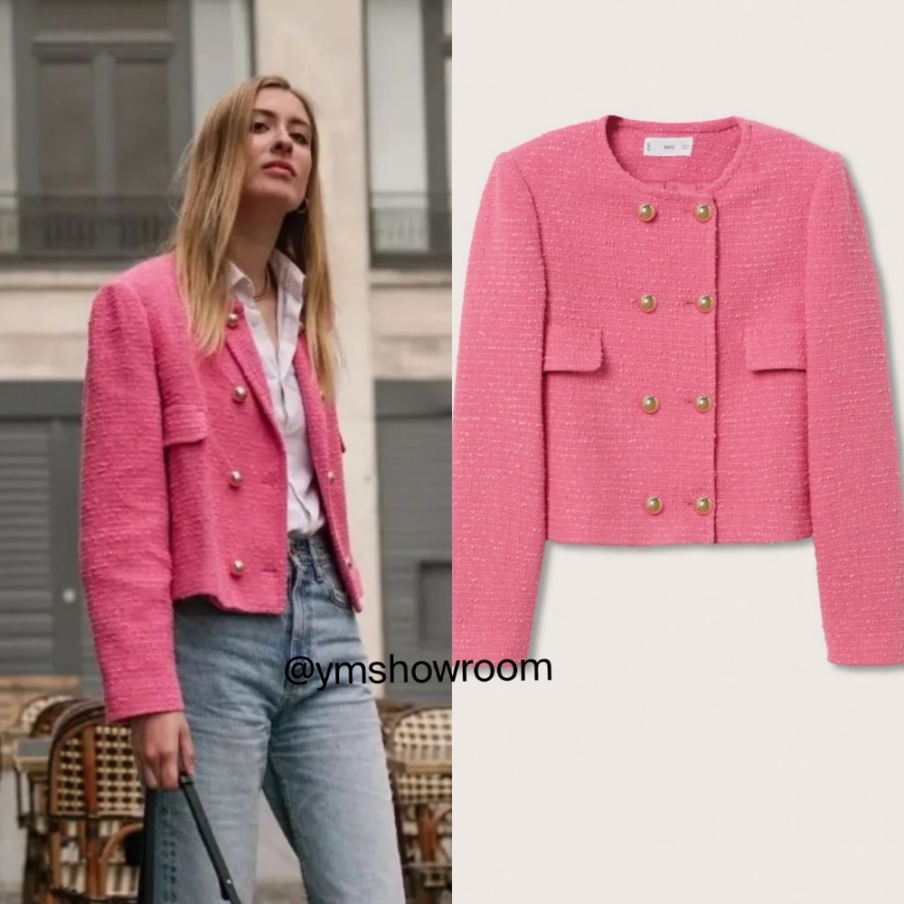 MANGO Tweed blazer - Picture 2 of 6